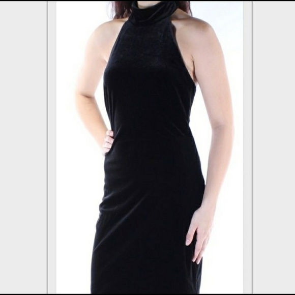 Ralph Lauren Black Velvet Dress 💄 NWT - Picture 6 of 7